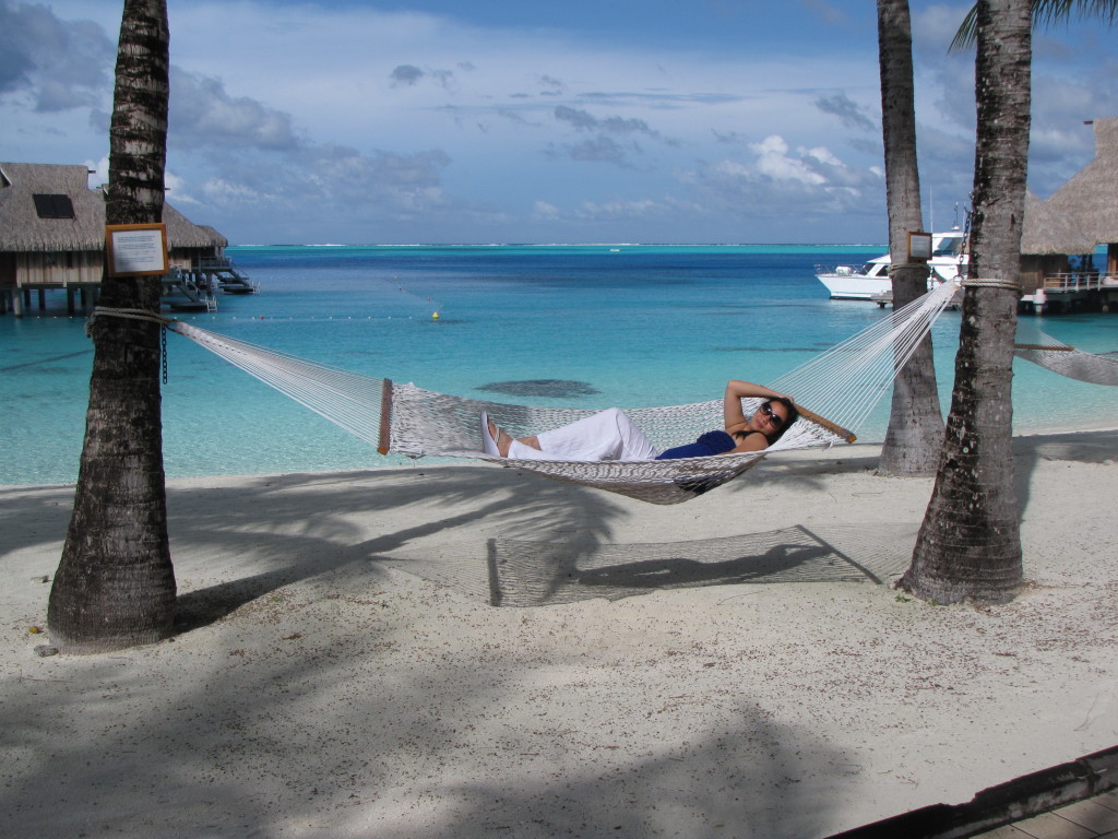 Chillin' in the beautiful island of Bora Bora