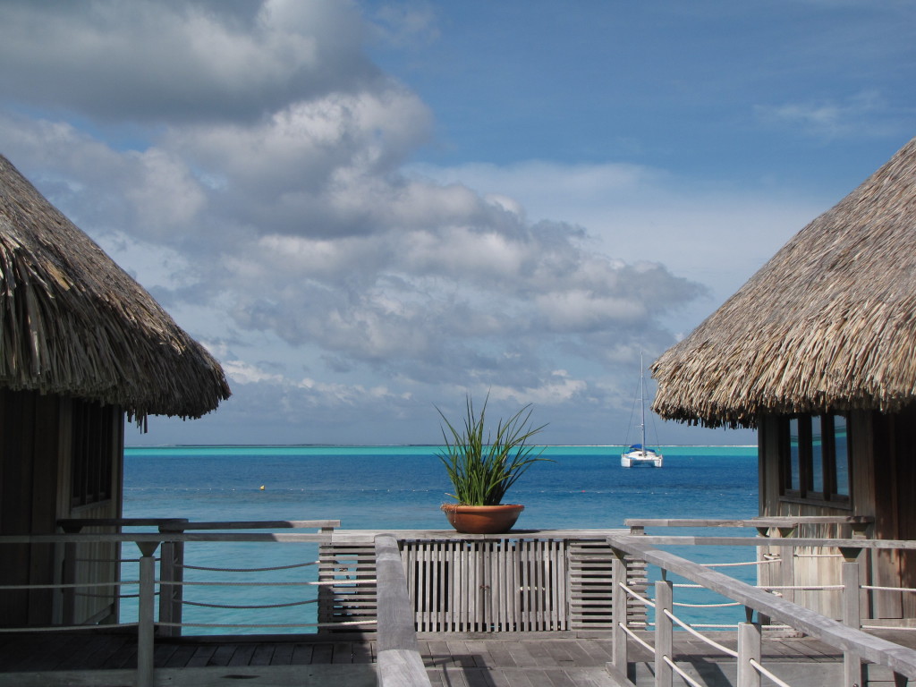 Sunny day in Bora Bora