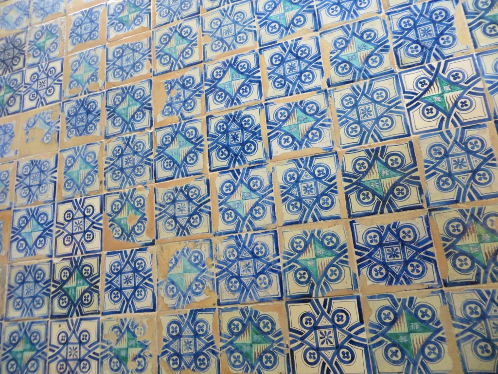tiles in the Borgia Apartment