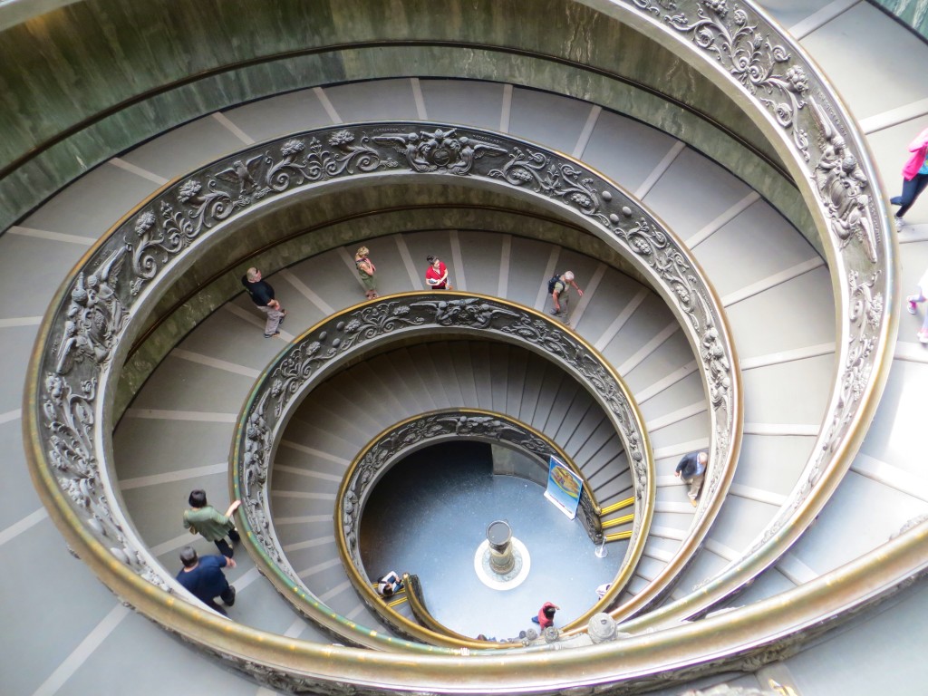 Spiral Staircase By Giuseppe Momo At The Vatican Museum