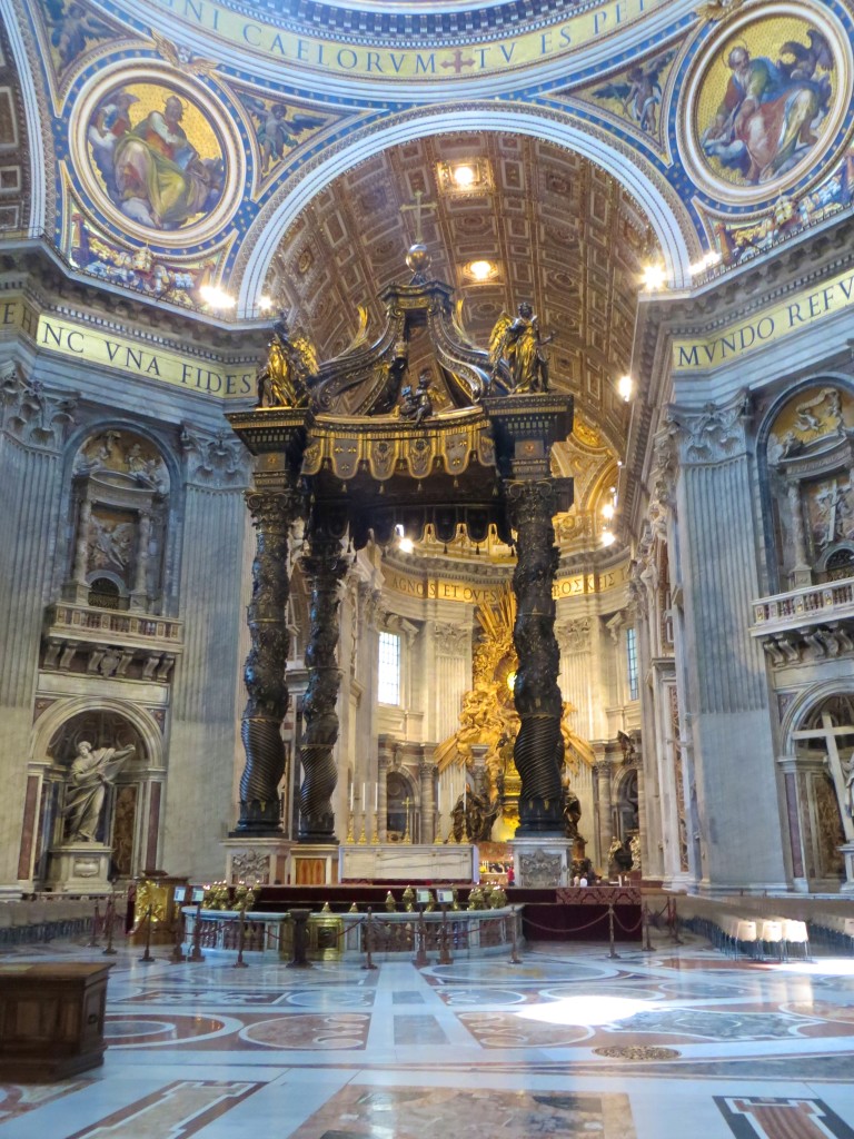 Bernini"s baldacchino