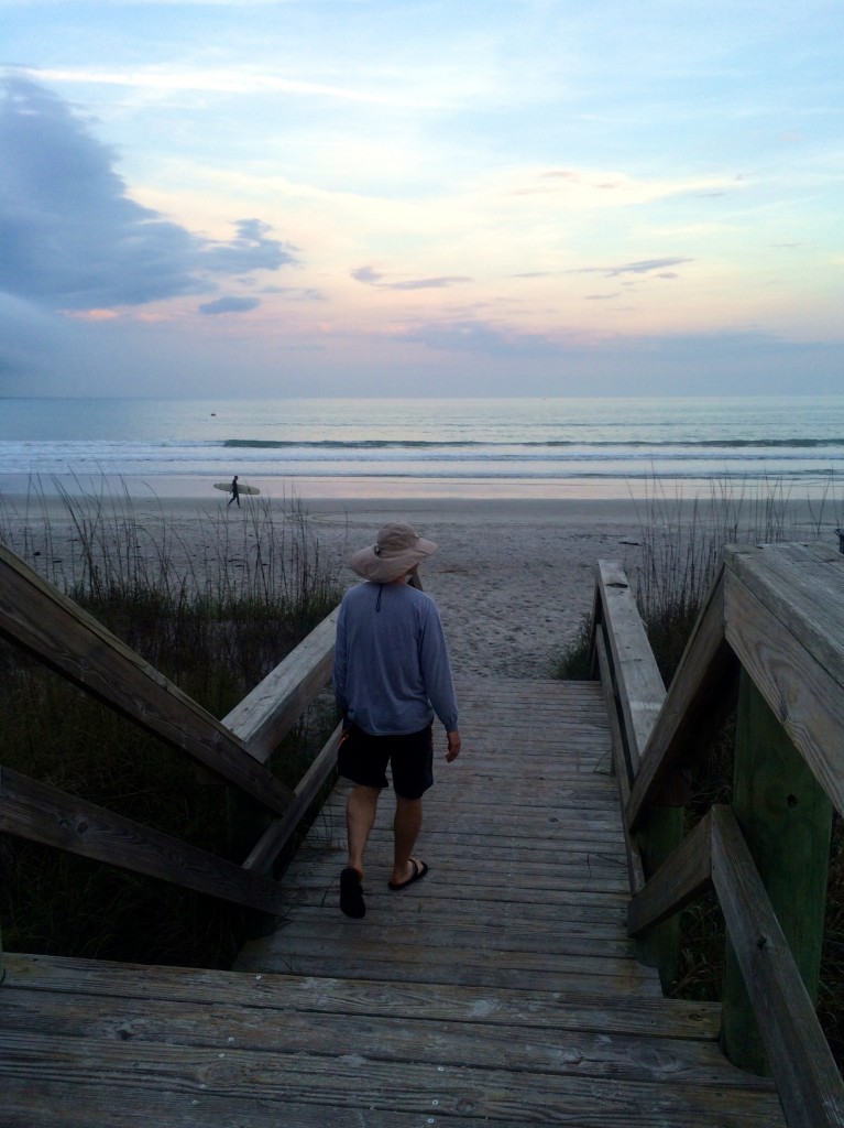 Joe at the beach