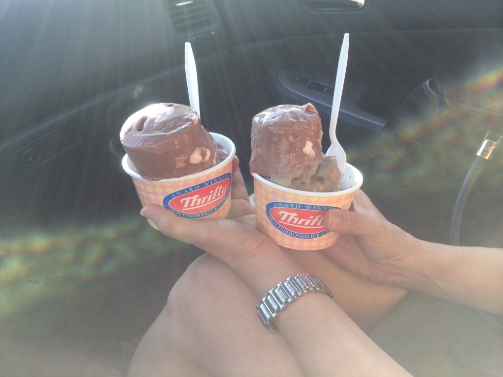 <3 Thrifty's ice cream!