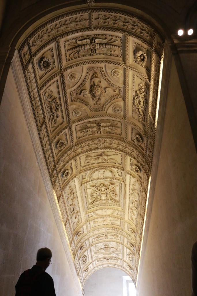 inside the Louvre