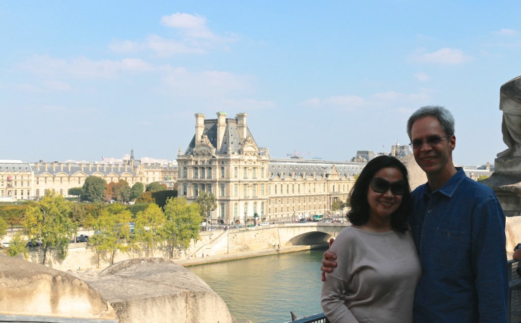 The view from the Musee' du Orsay