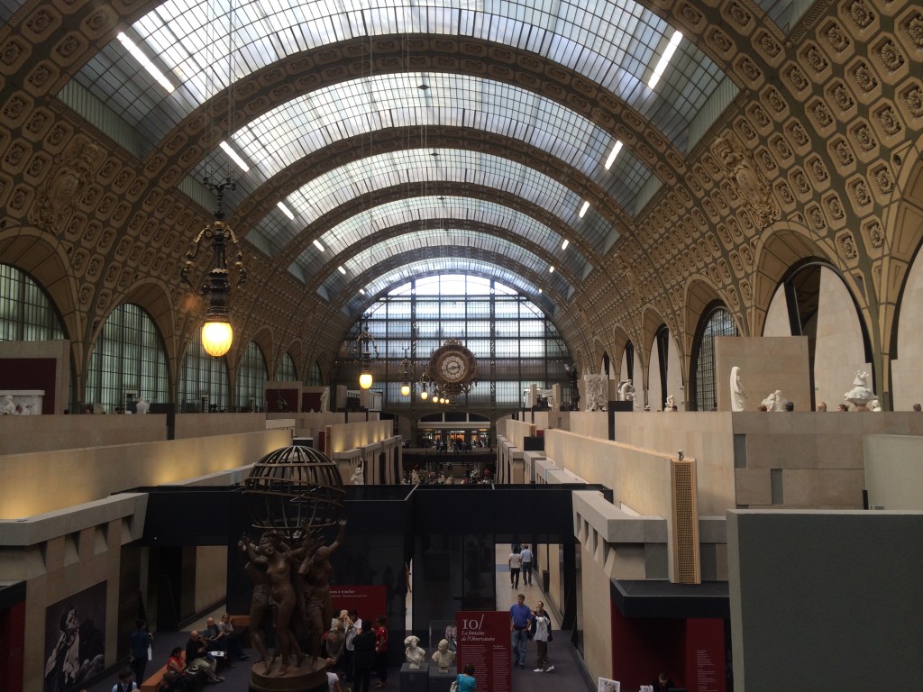 inside Musee' du Orsay