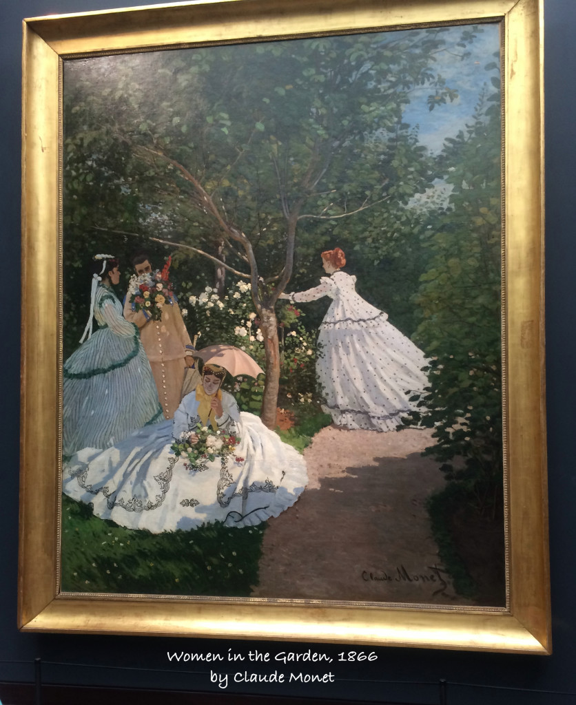 Women in the Garden by Monet