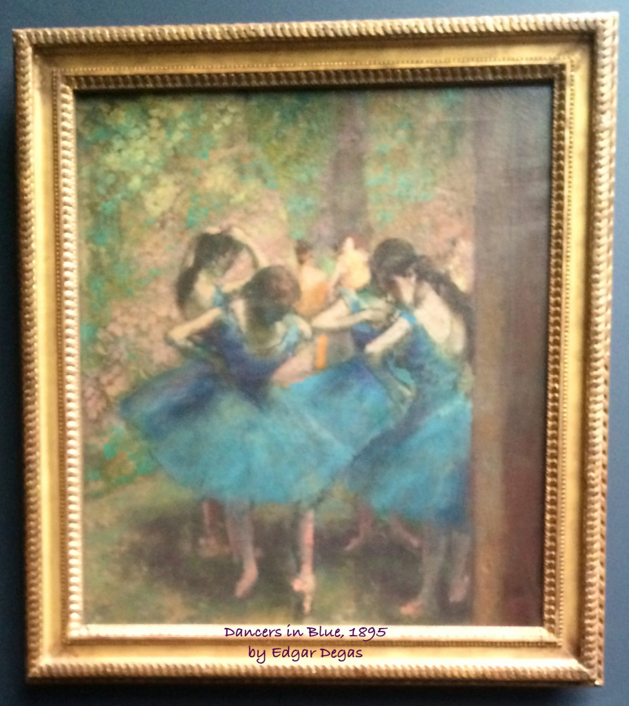 Dancers in Blue