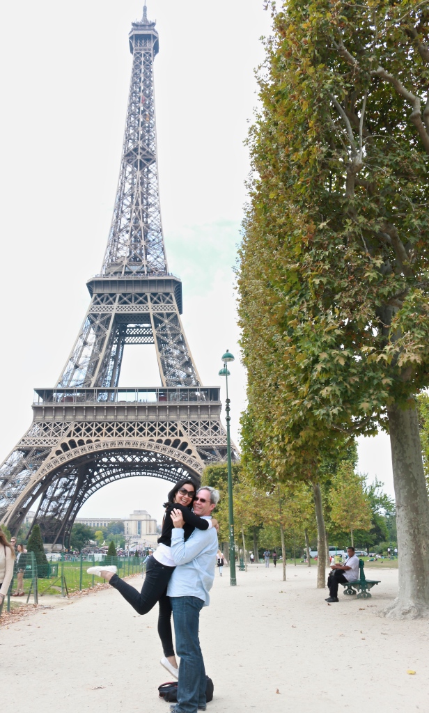 Fun at the Eiffel Tower