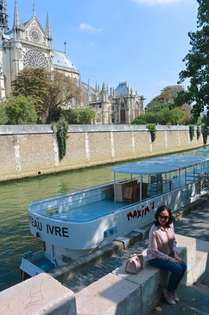 Notre Dame from the Seine