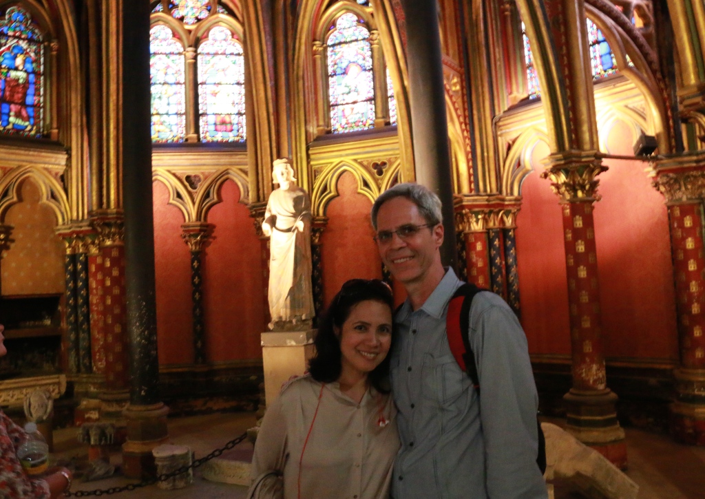 JE in Sainte-Chapelle