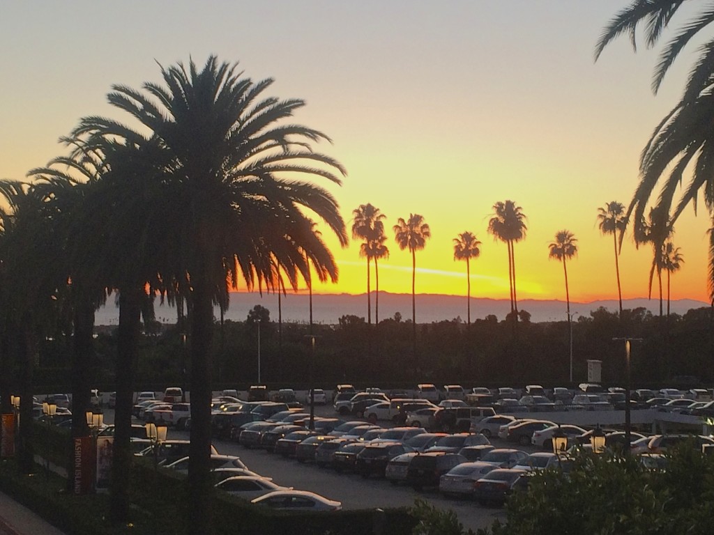Sunset in Newport Beach