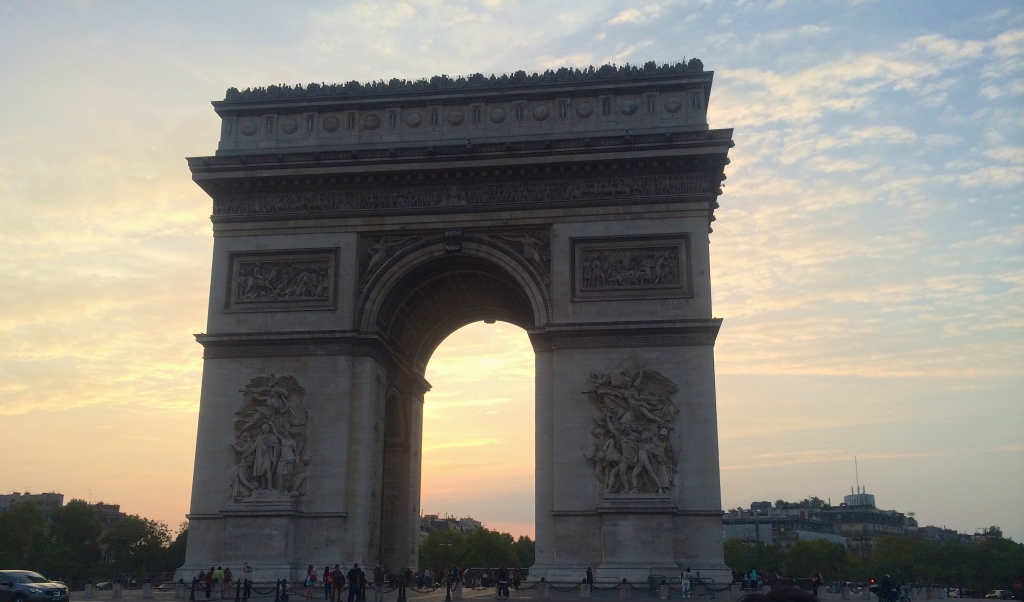 Sunset and the Arc