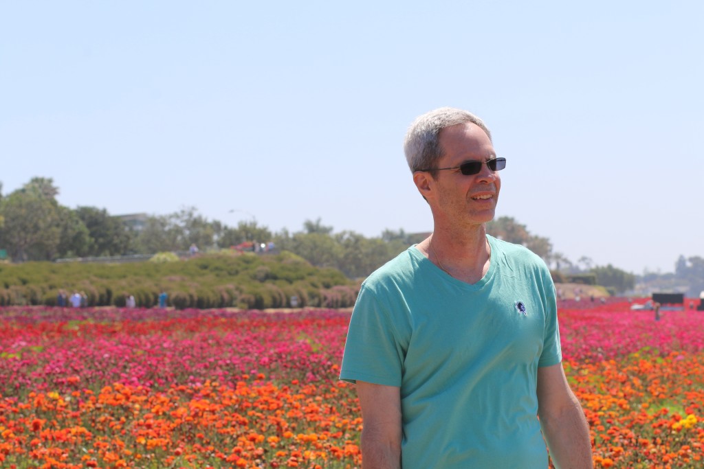 J at the flower fields