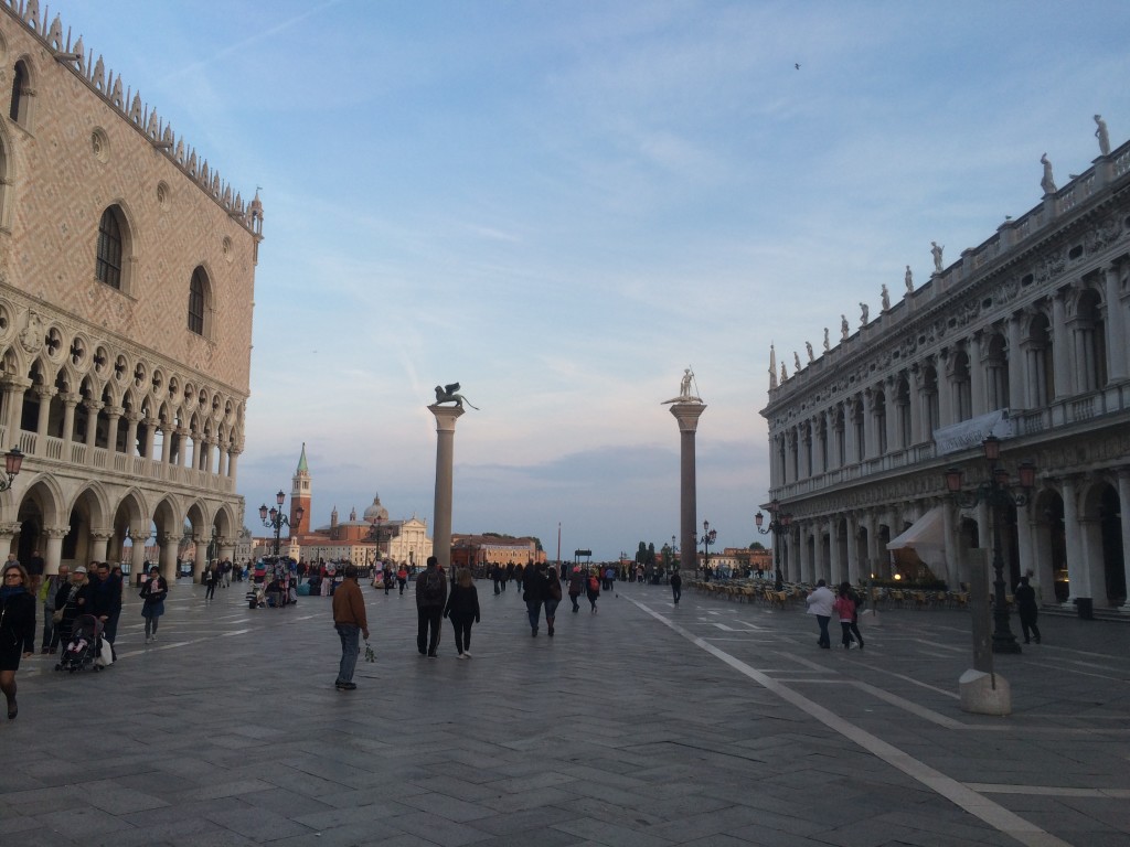 Strolling in St. Mark's Square