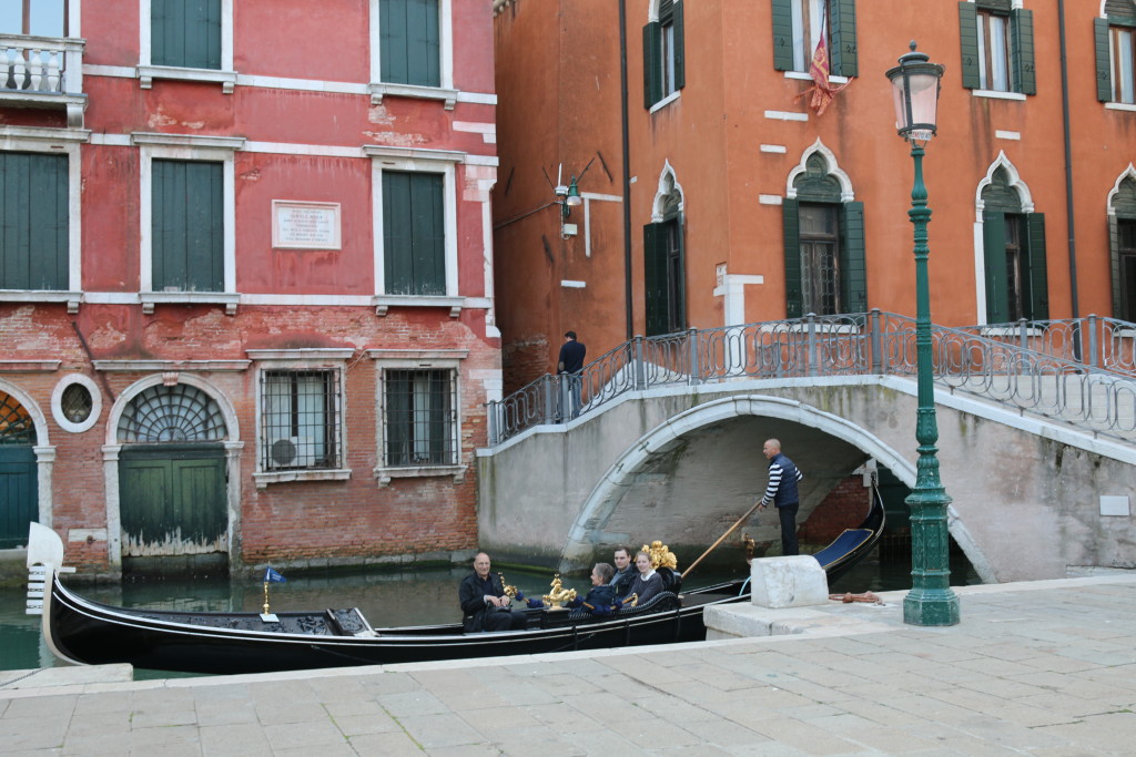 Enjoying the view in Venice