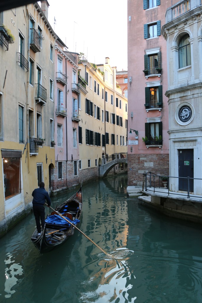 Enjoying the view in Venice