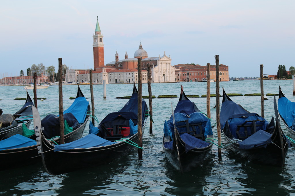 Gondolas in Venice