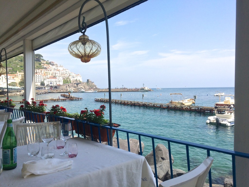 Lido Azzurro Restaurant in Amalfi