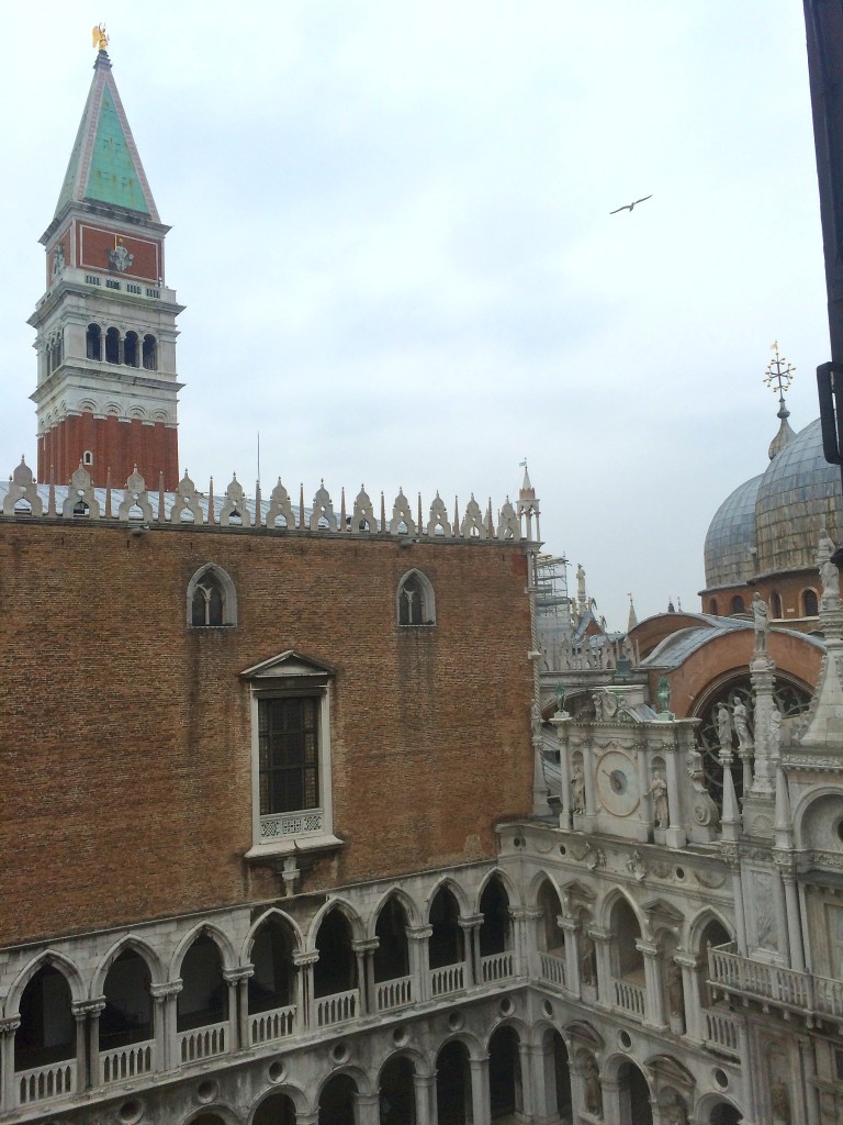 The Tower view from Doge's Palace