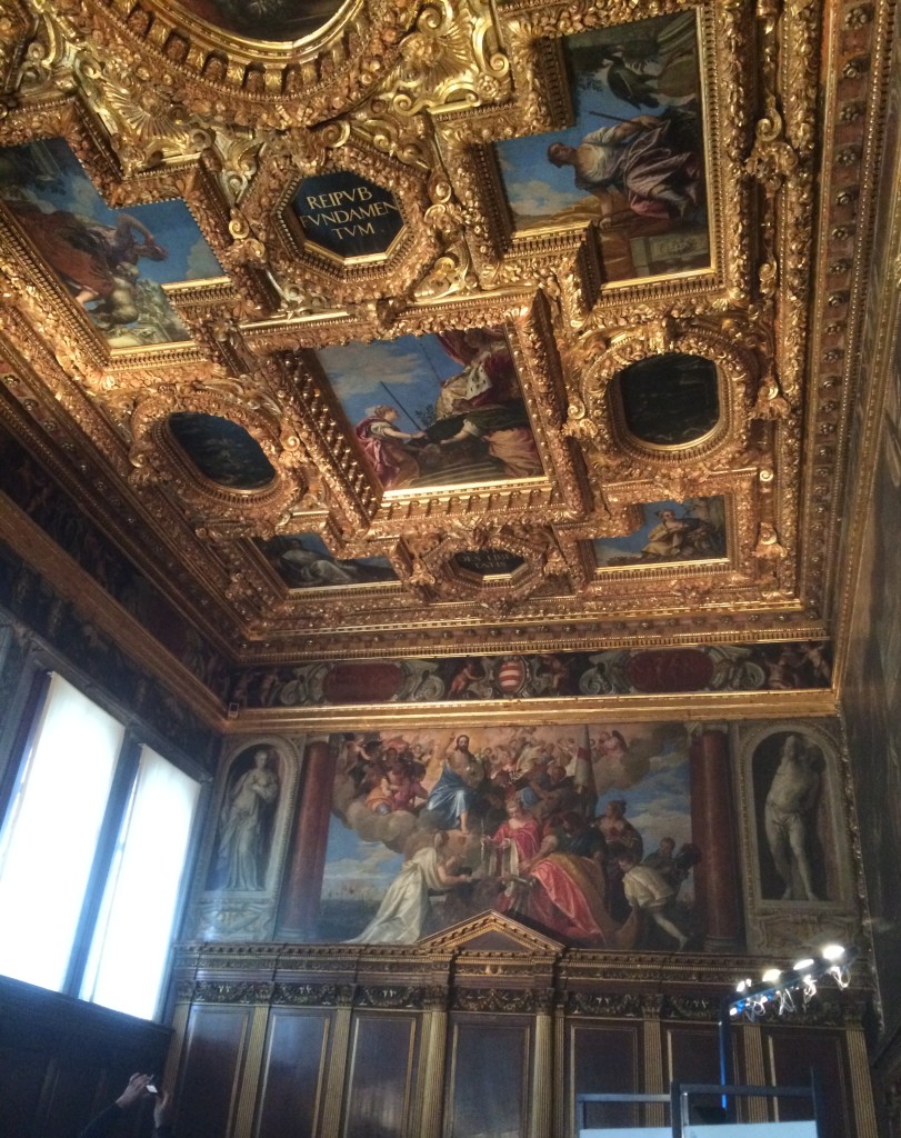 Tintoretto's awesome ceiling fresco