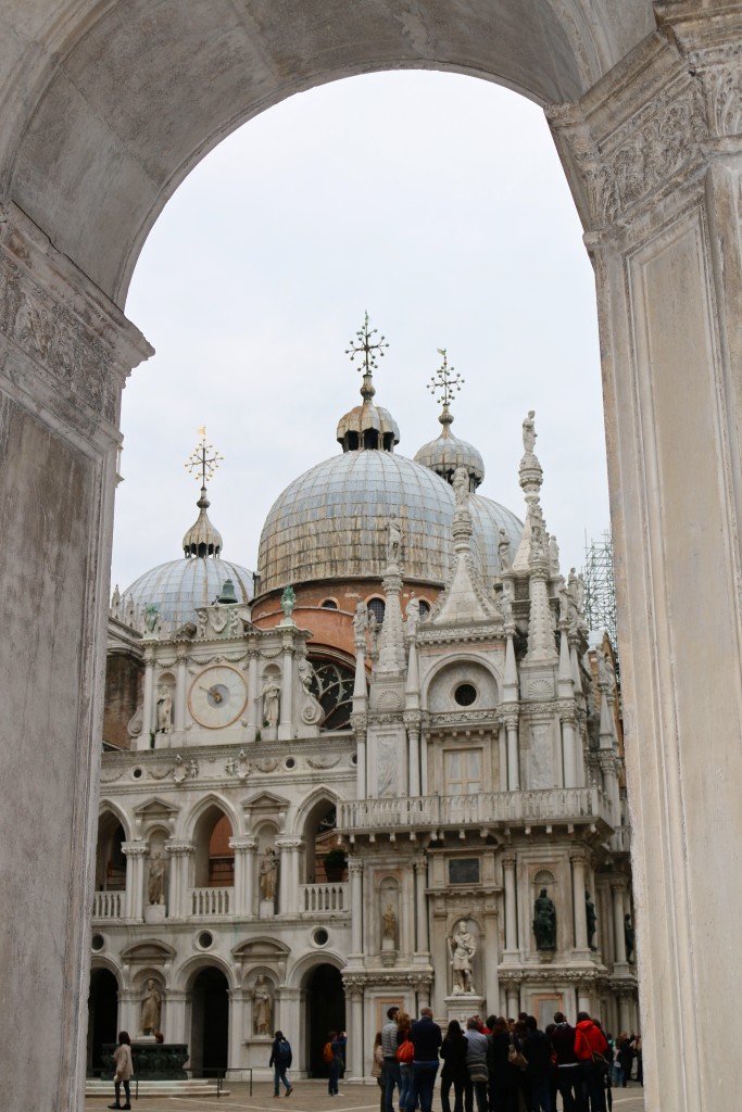 The view inside Doge's Palace