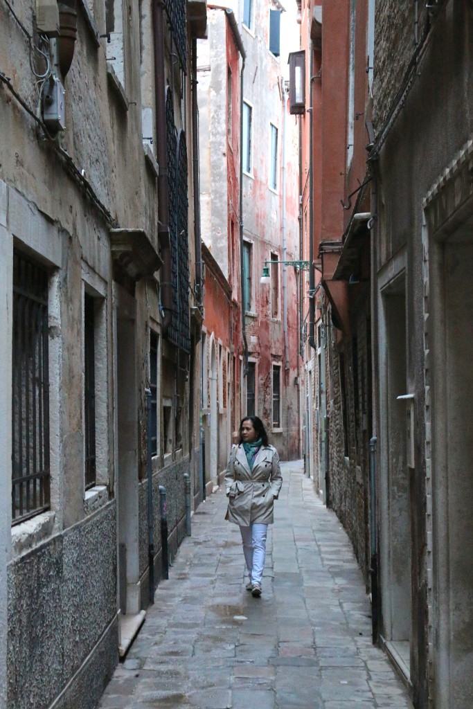 An alley in Venice