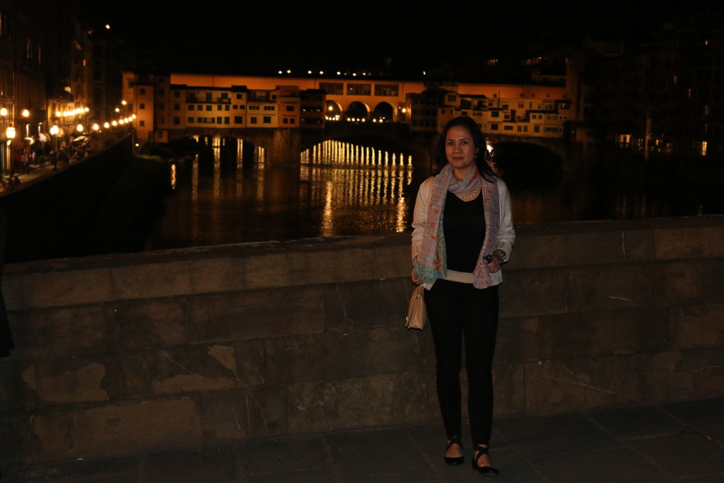 E @ the Ponte Vecchio