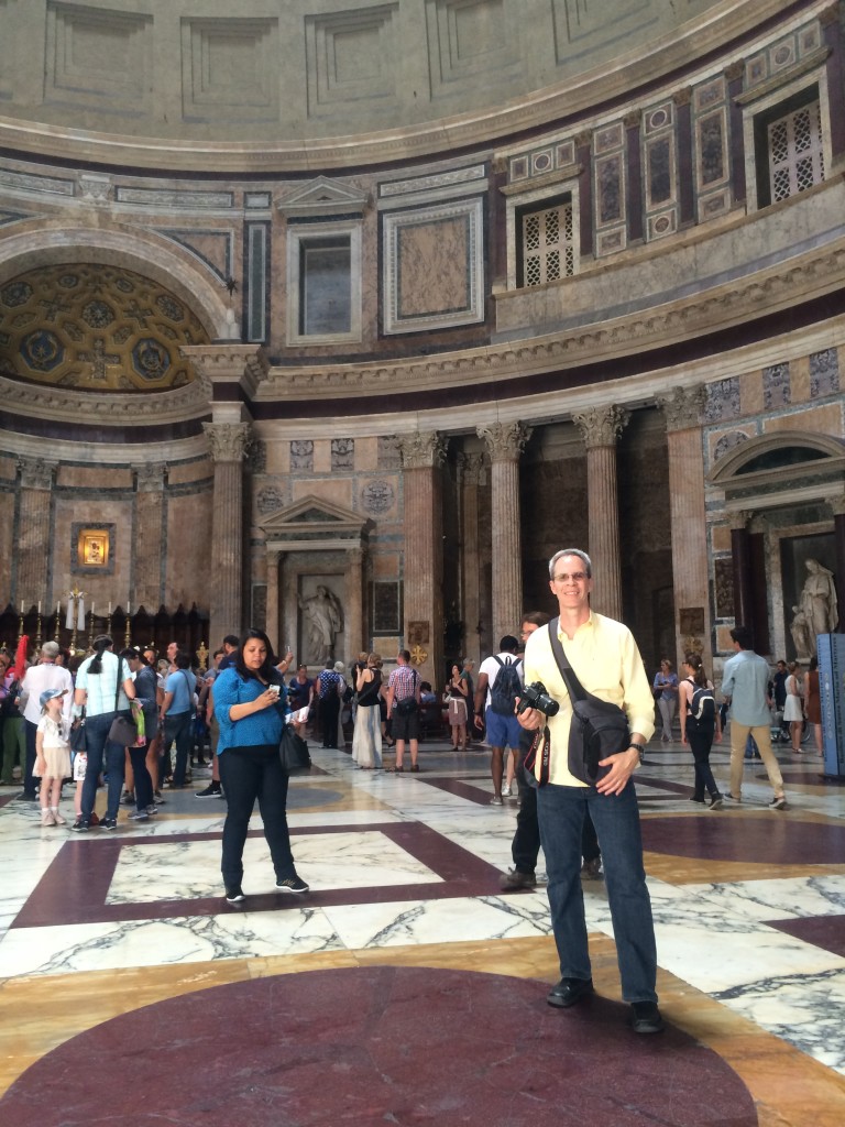 inside the Pantheon