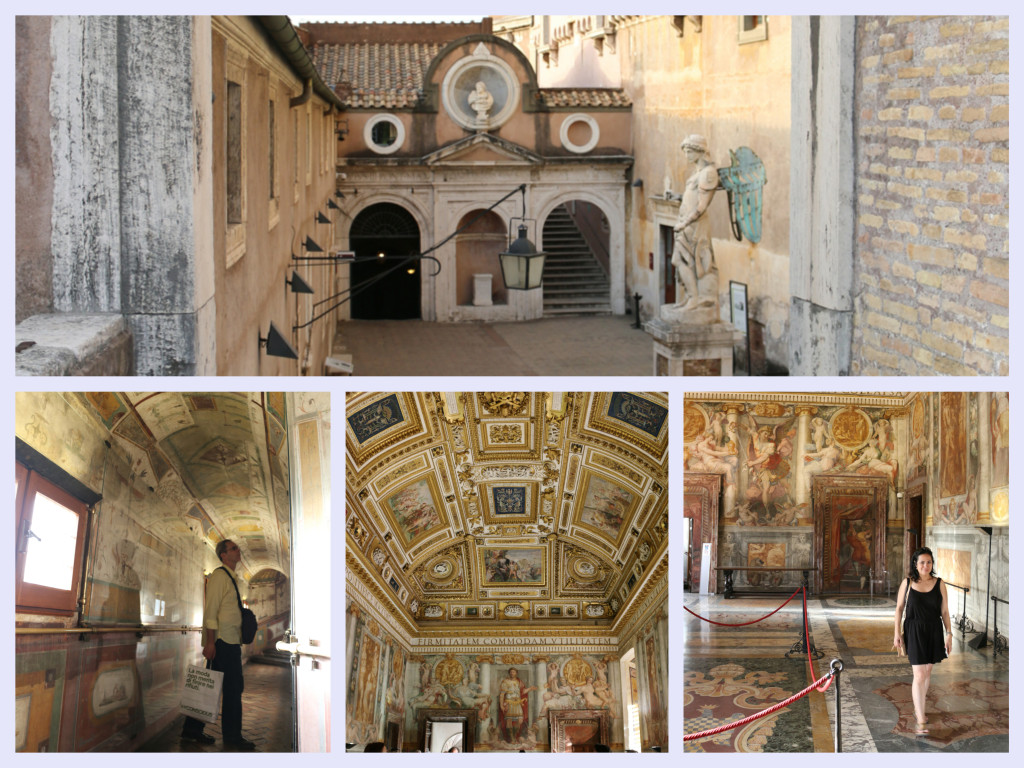 Inside Castel S'antAngelo
