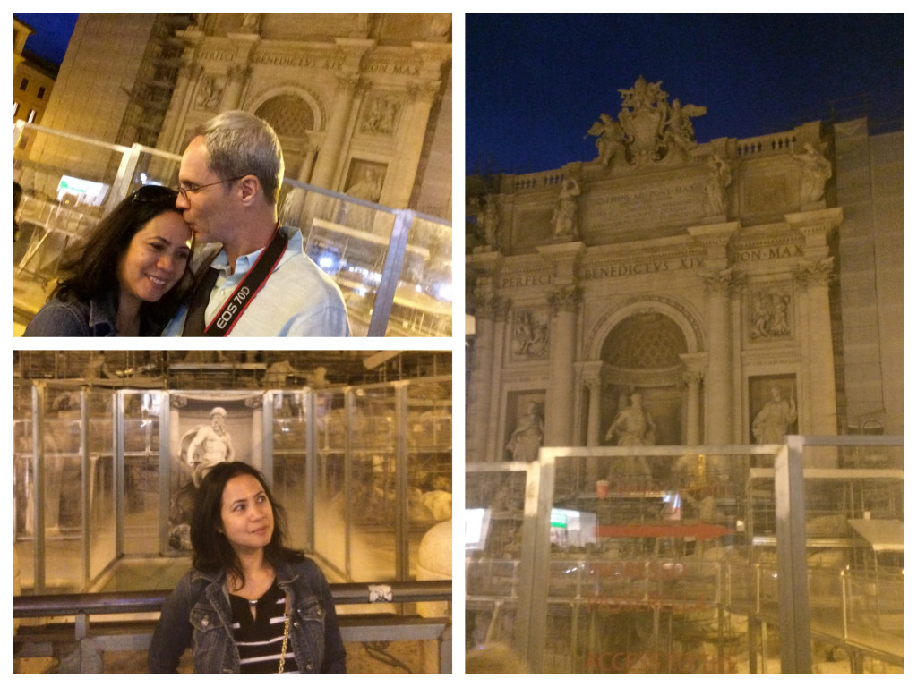 Trevi Fountain selfies