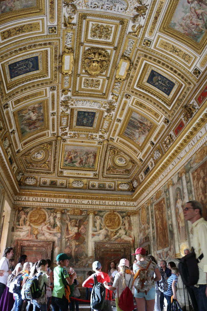Ornate room at Castel Sant'Angelo
