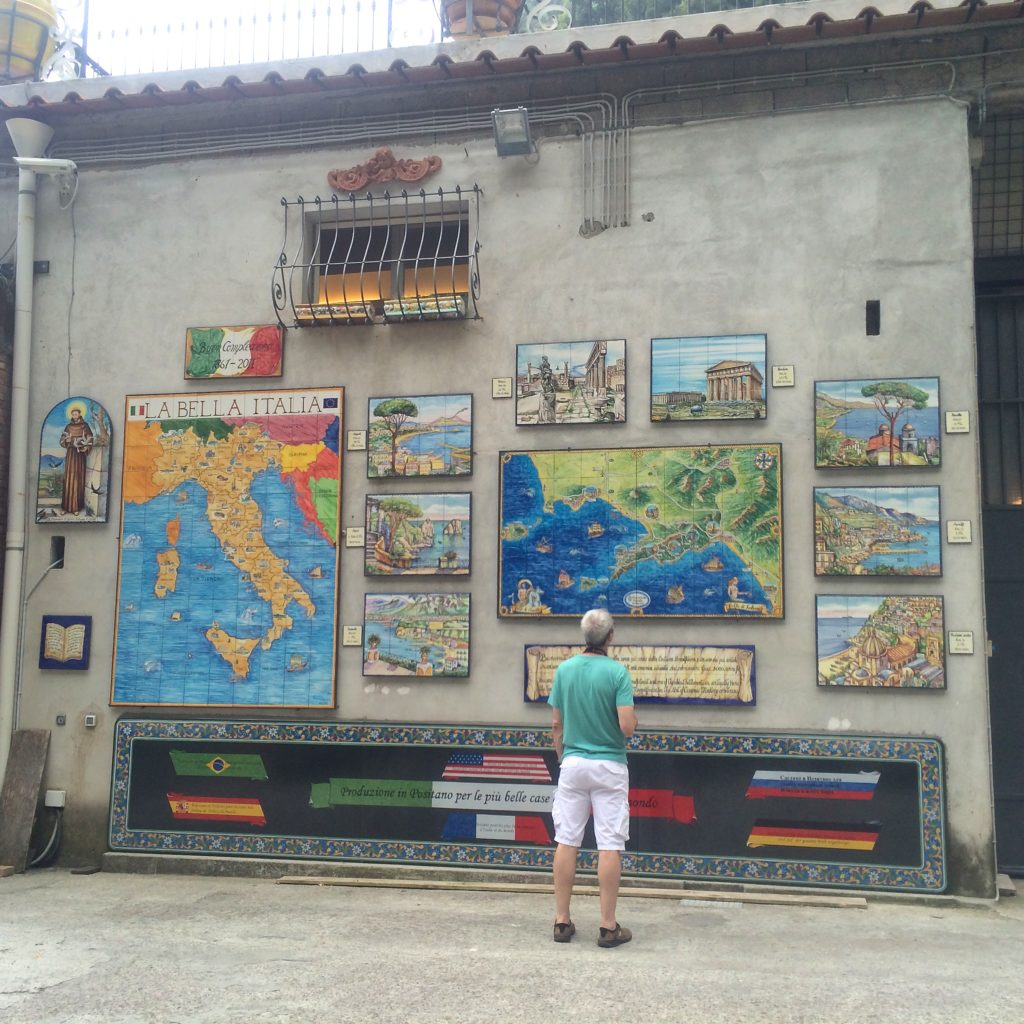 Ceramic store in Amalfi