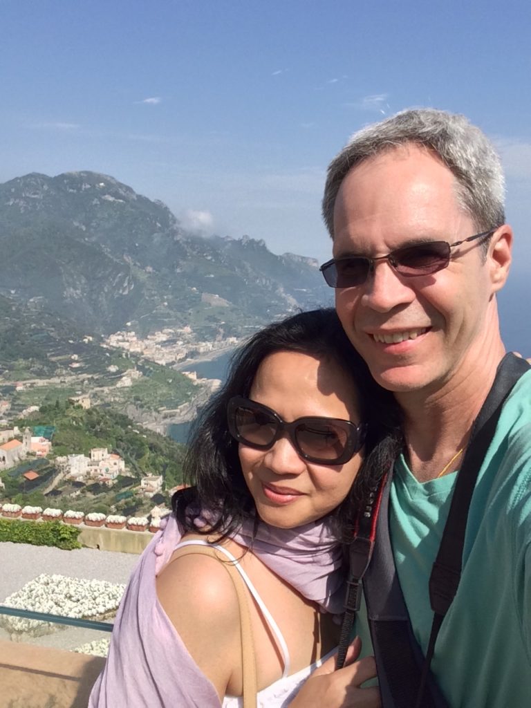 JE in Ravello, Italy