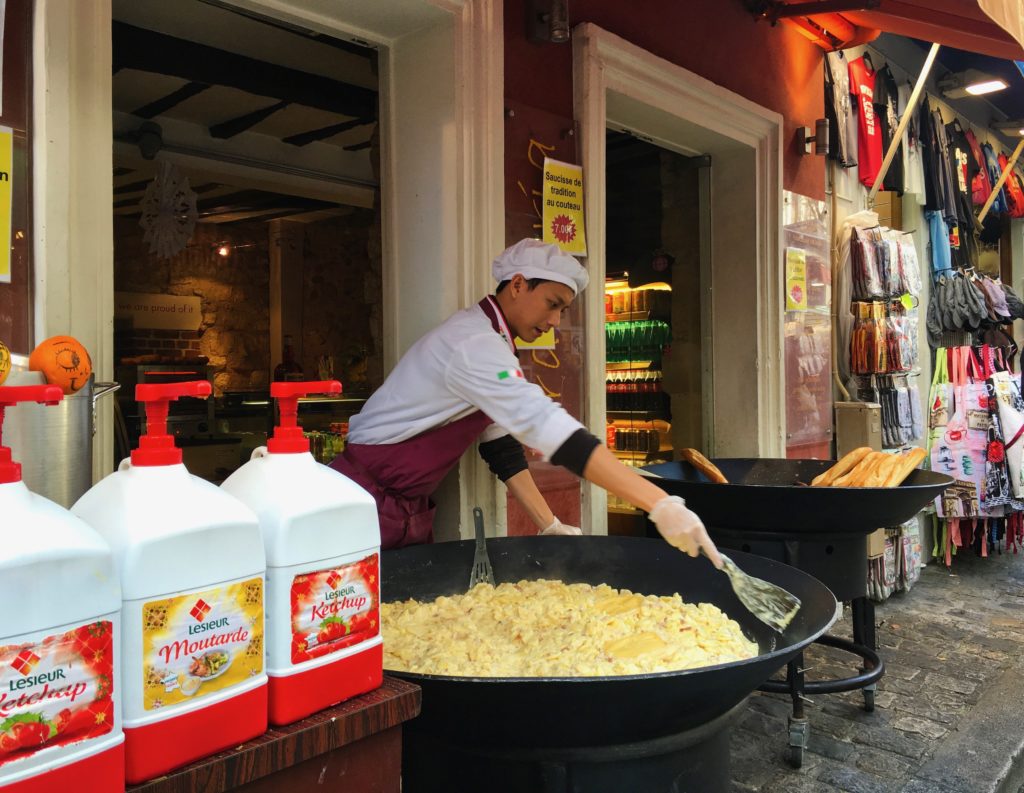 Huge pot of pasta