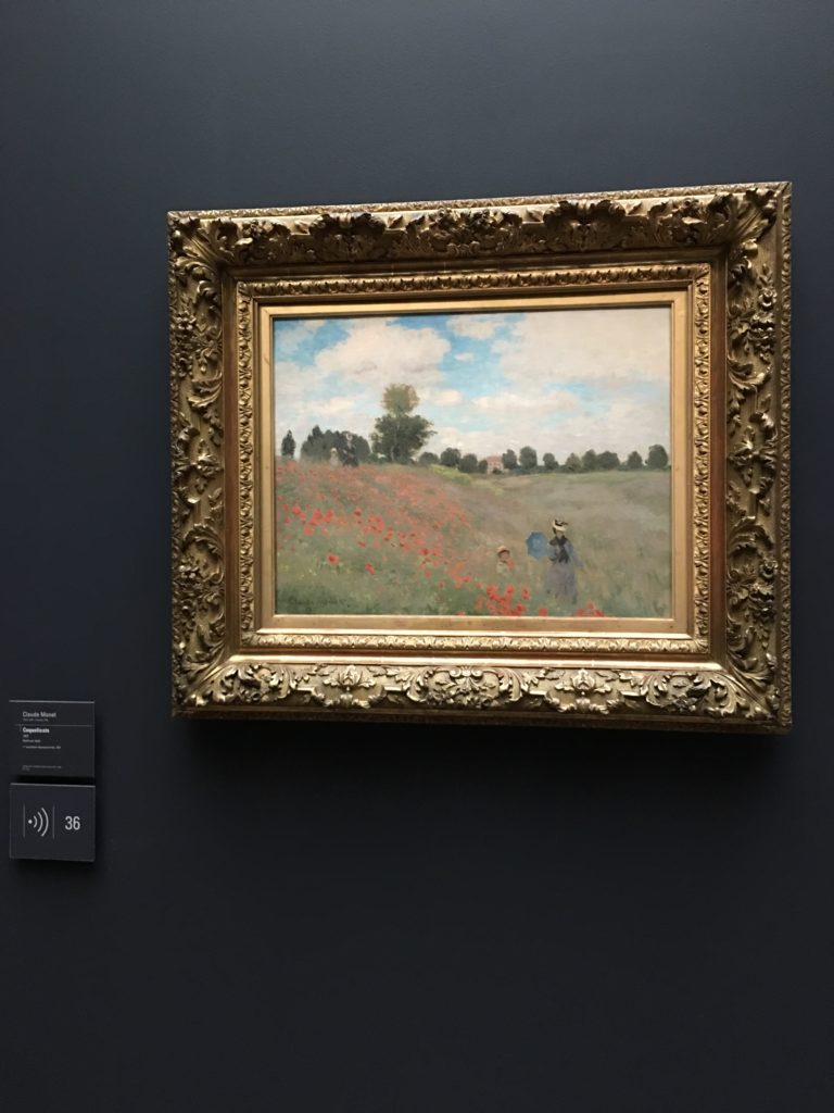 Coquelicots painting Monet